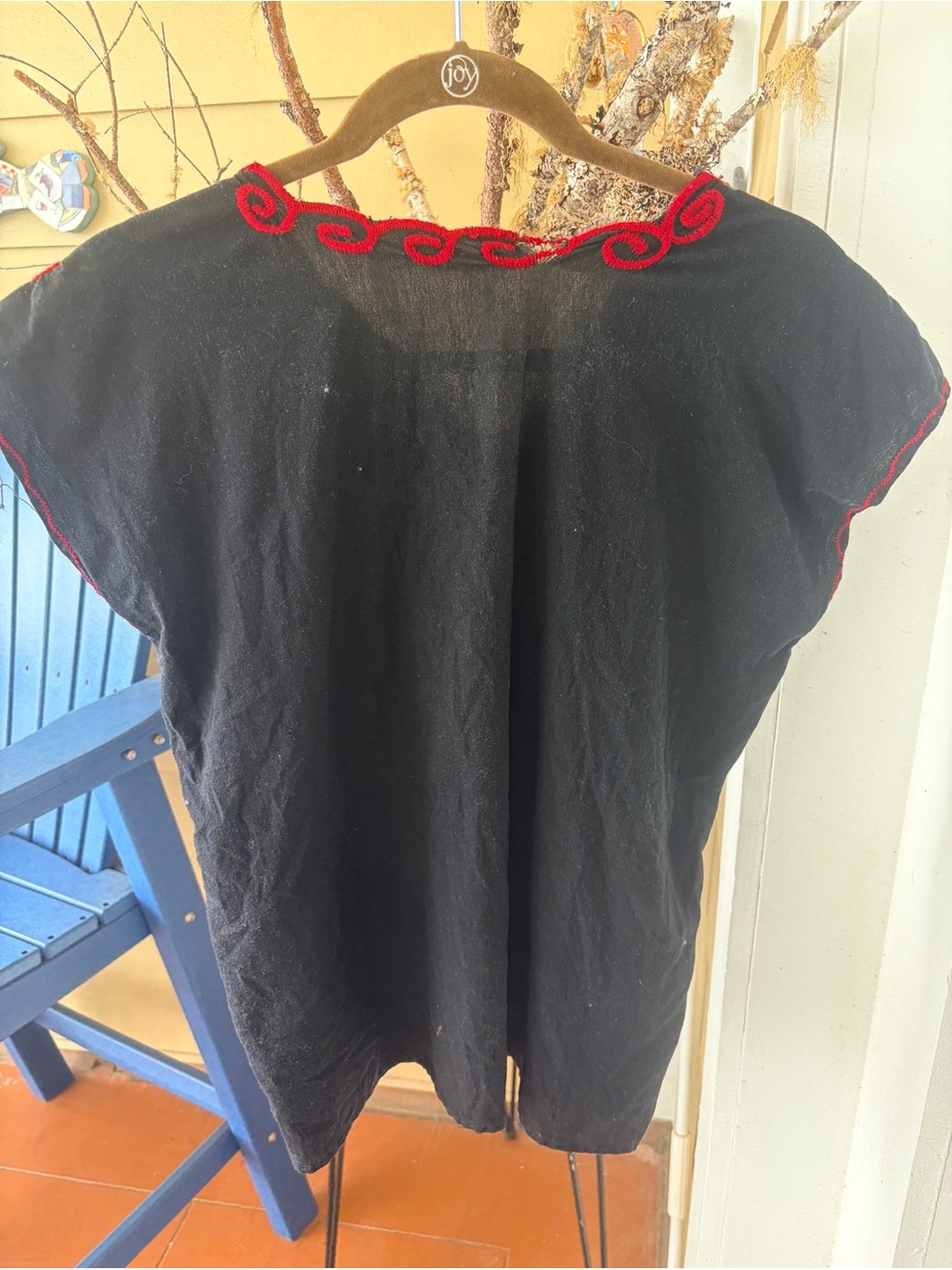 Vintage mexican embroidered Huipil - Picture 2 of 3